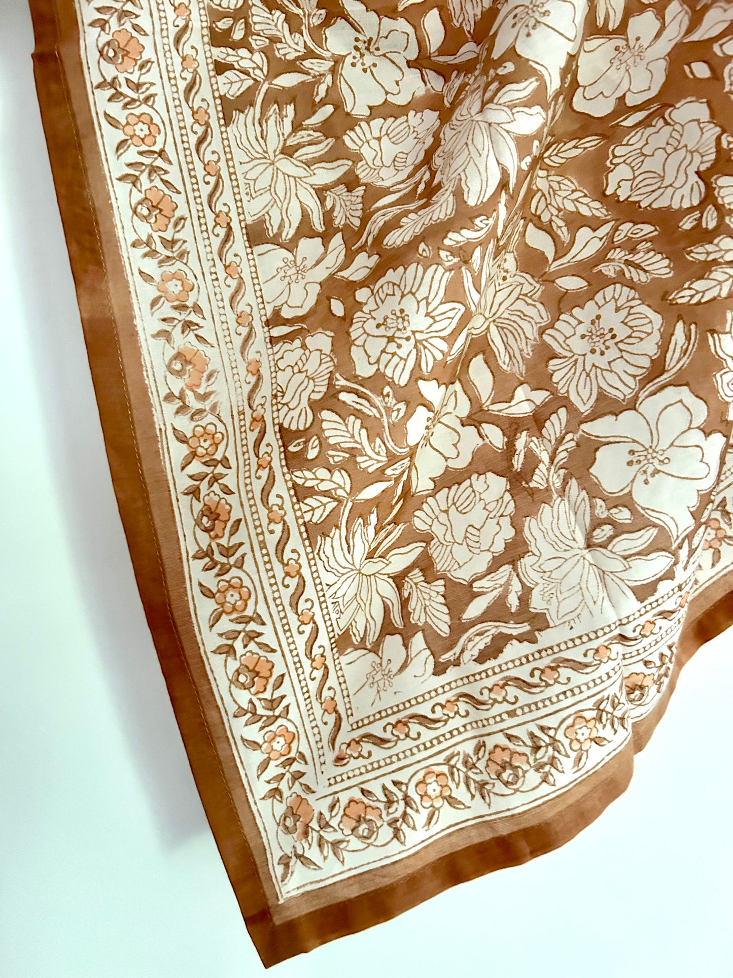 Beloved Scarf 70cms x 70cms- Caramel Creme
