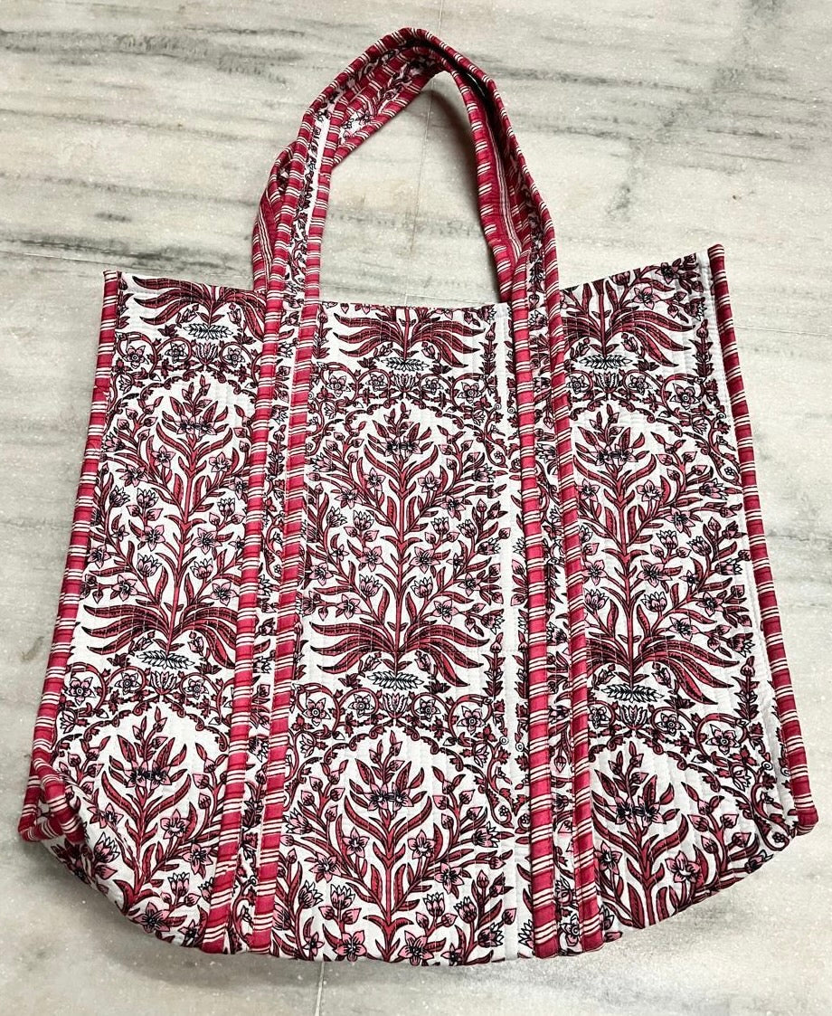 Bohemian Quilted Tote Bags