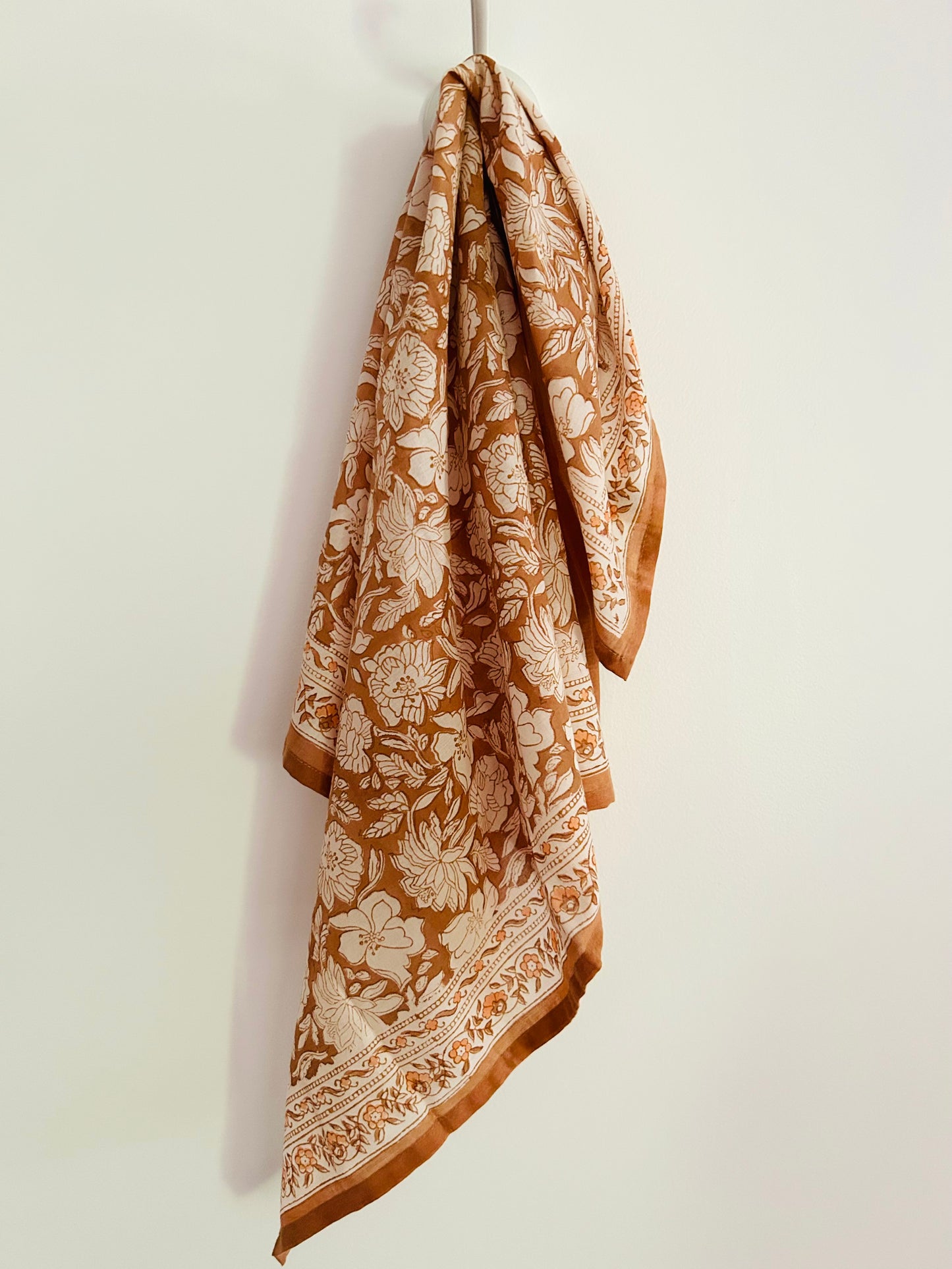 Beloved Scarf 70cms x 70cms- Caramel Creme