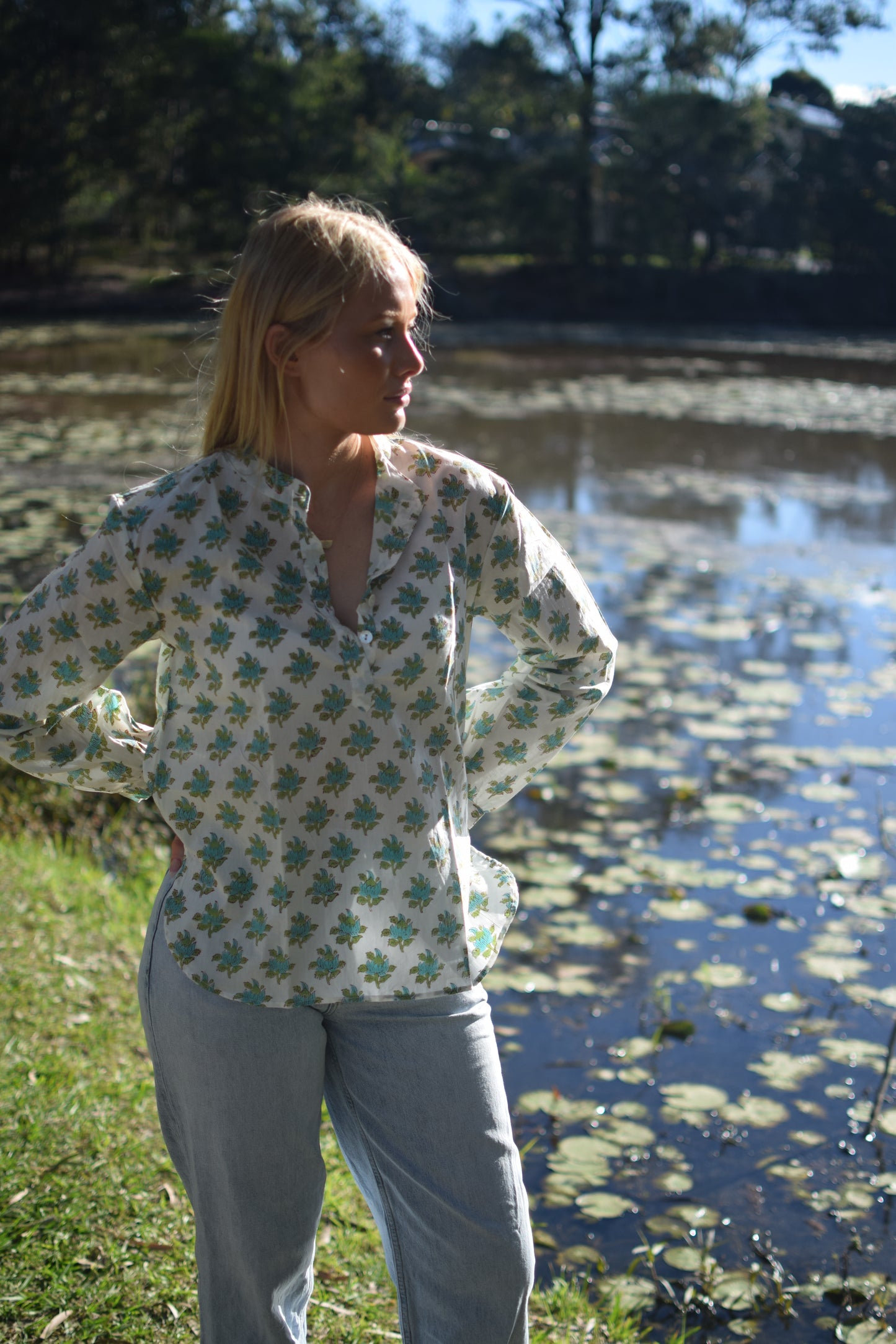 Tunic - Azul Bloom - Sale