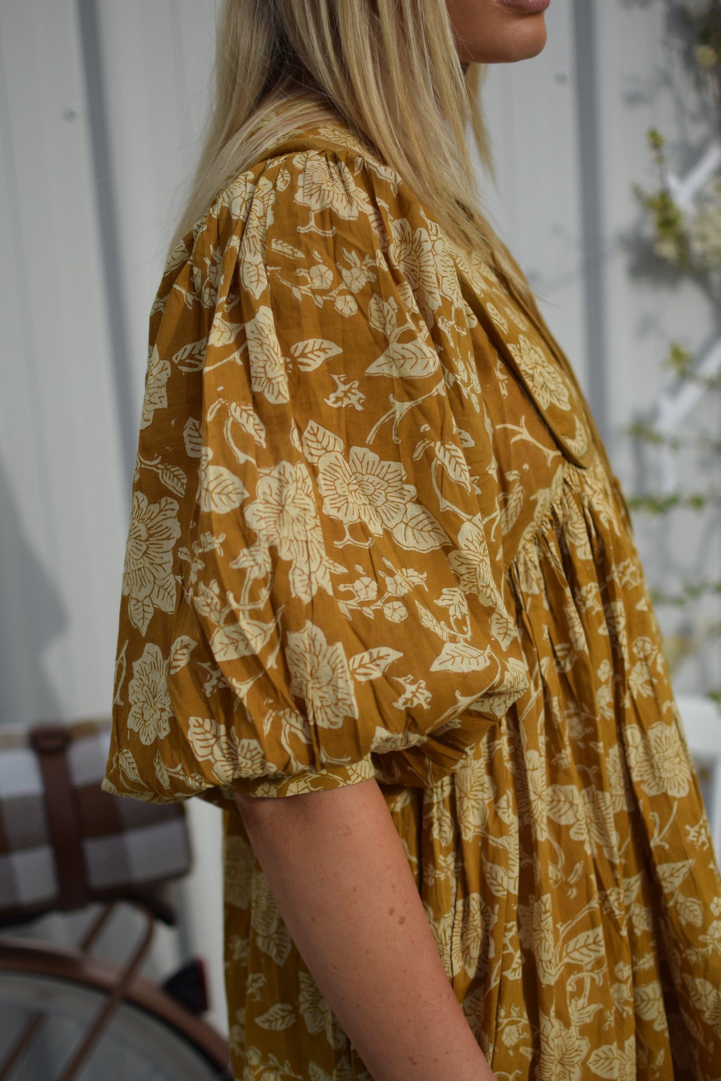 Meera Midi dress - Golden Dew