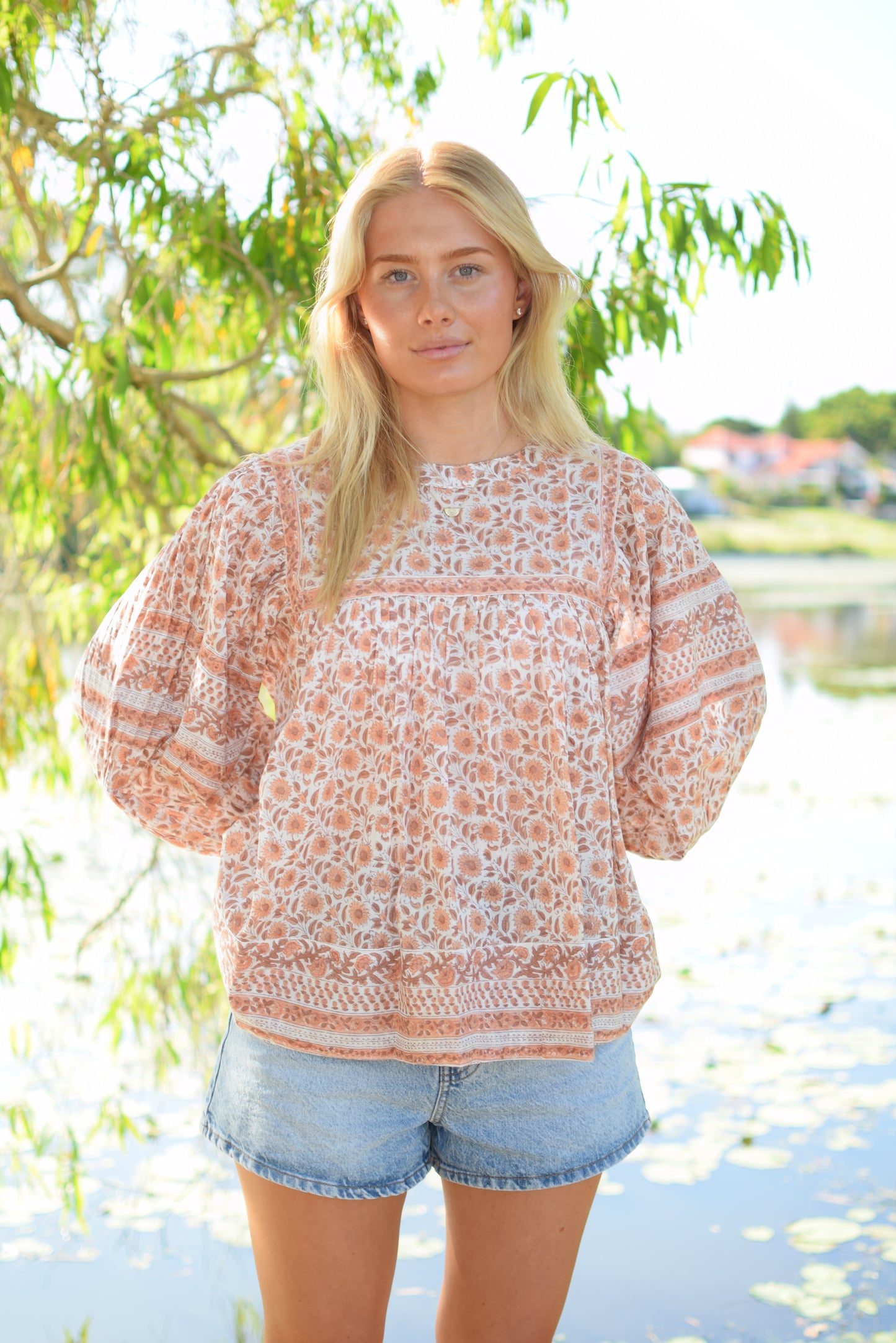 Blouse- Sanya - Desert Blossom