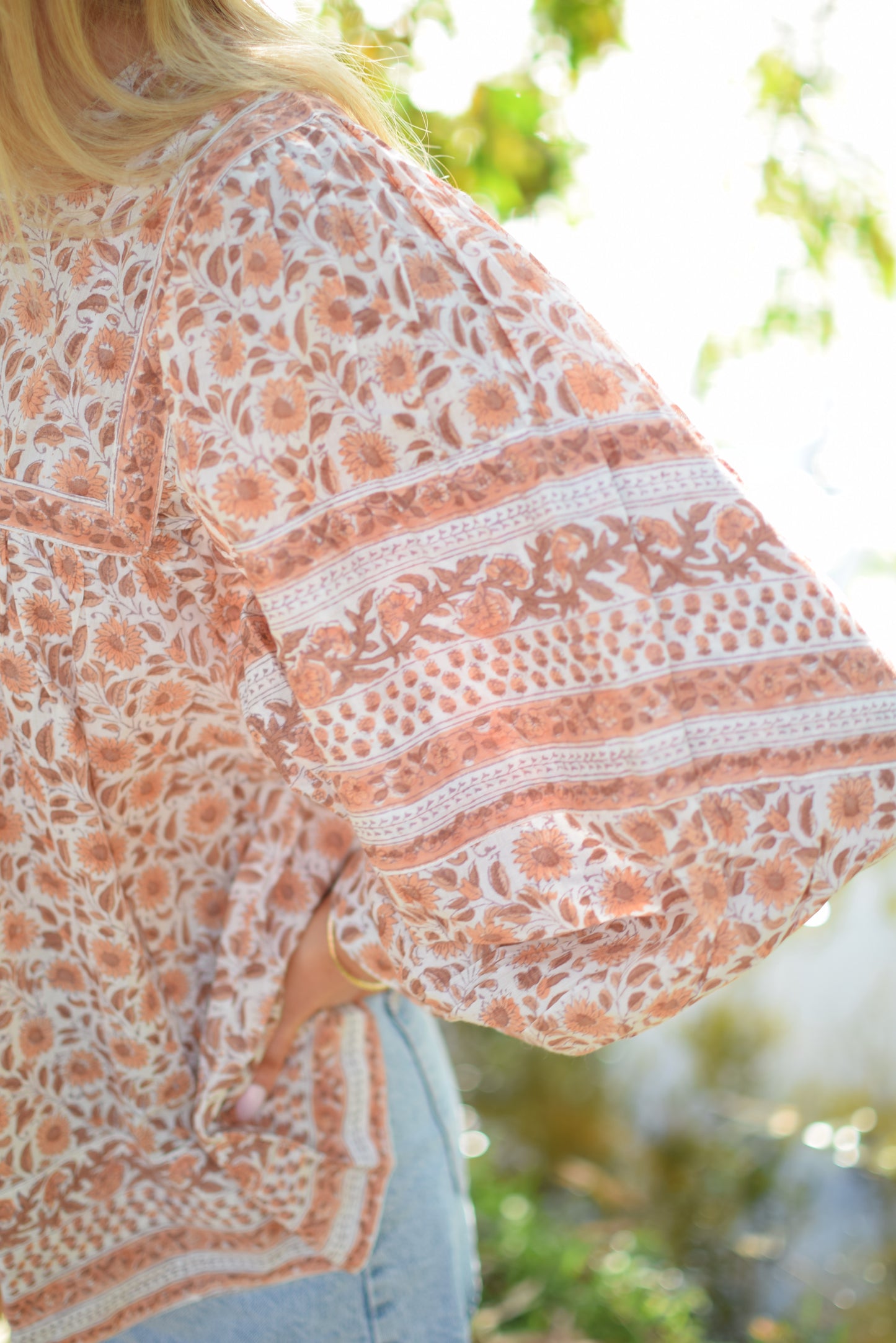 Blouse- Sanya - Desert Blossom