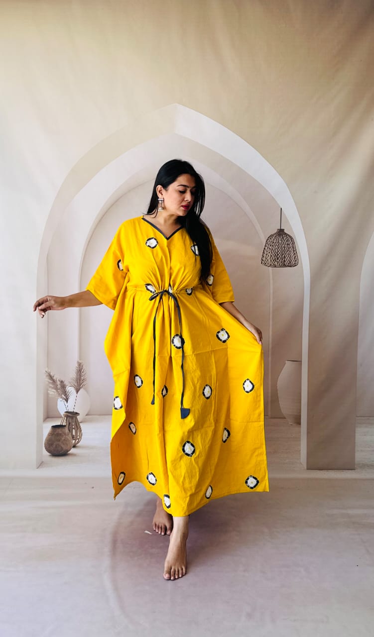 Caftan Dress in Various Prints