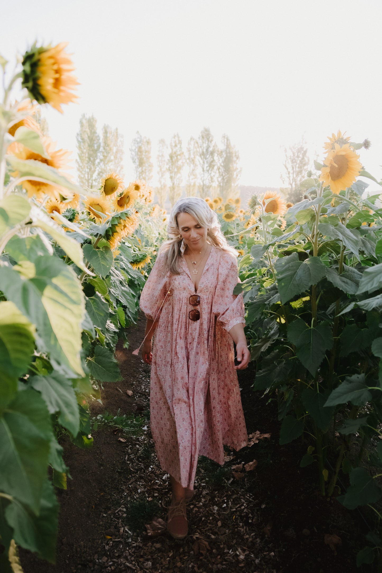 Lani Midi Dress - Whisper Pink