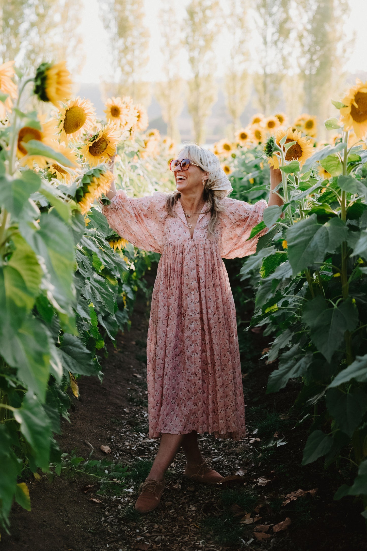 Lani Midi Dress - Whisper Pink