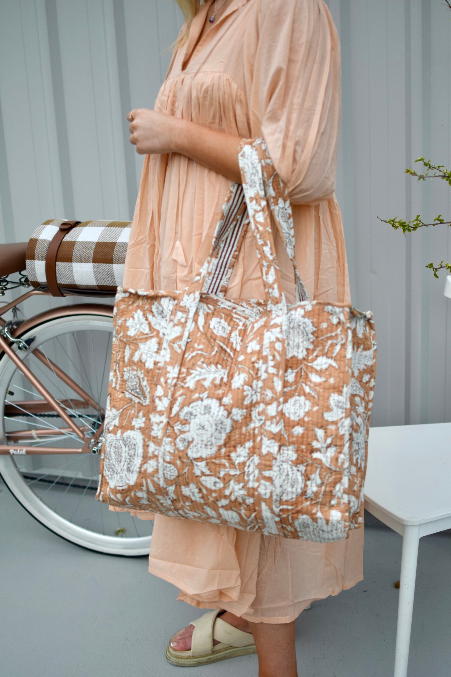 Bohemian Quilted Tote Bags