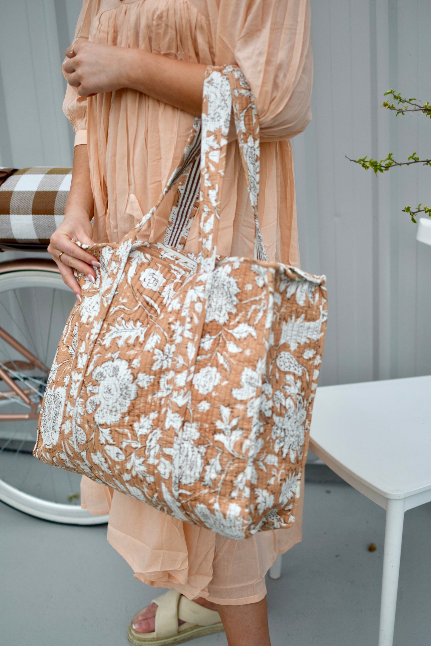 Bohemian Quilted Tote Bags