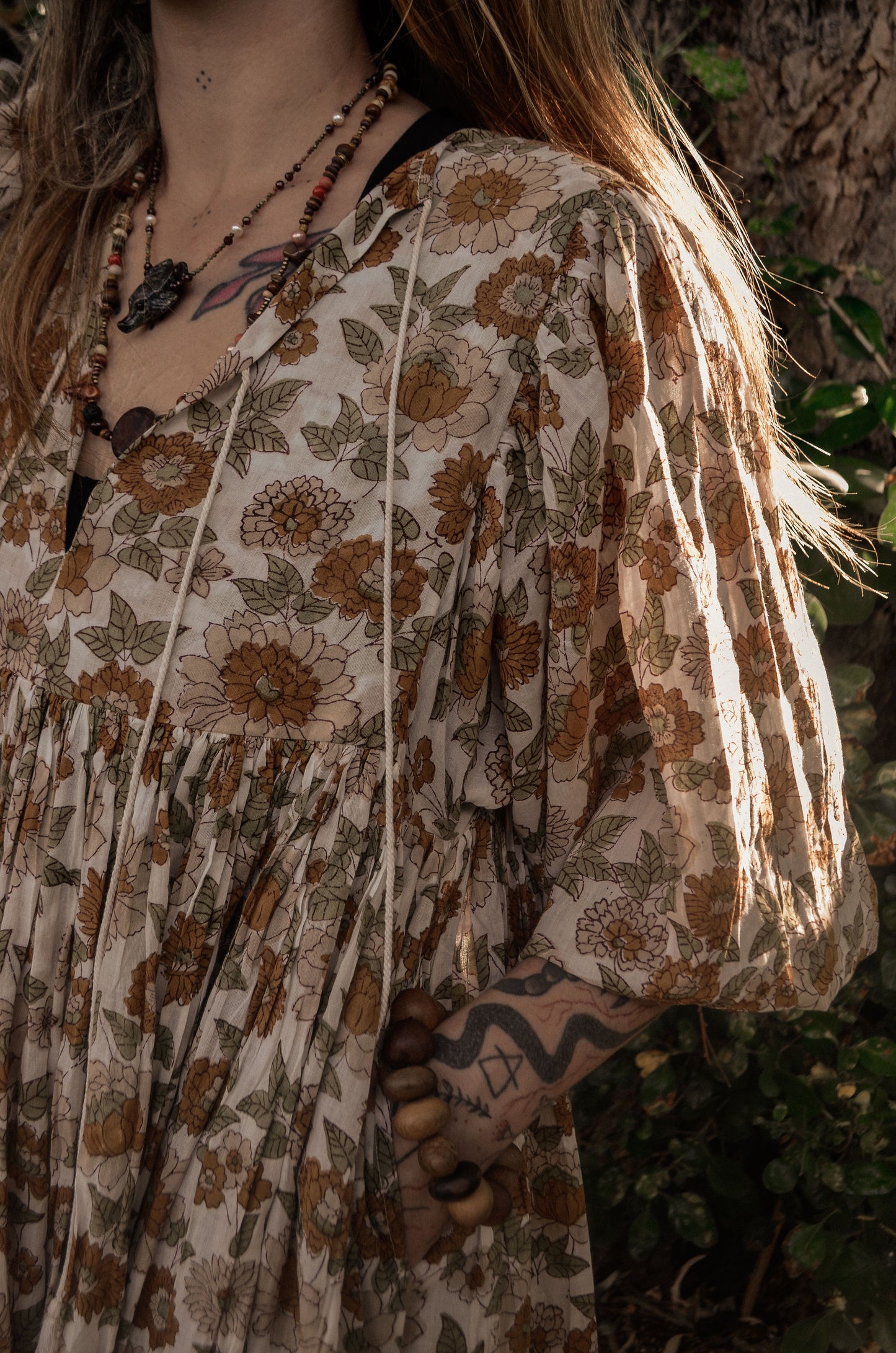 Dahlia Midi dress - Autumn