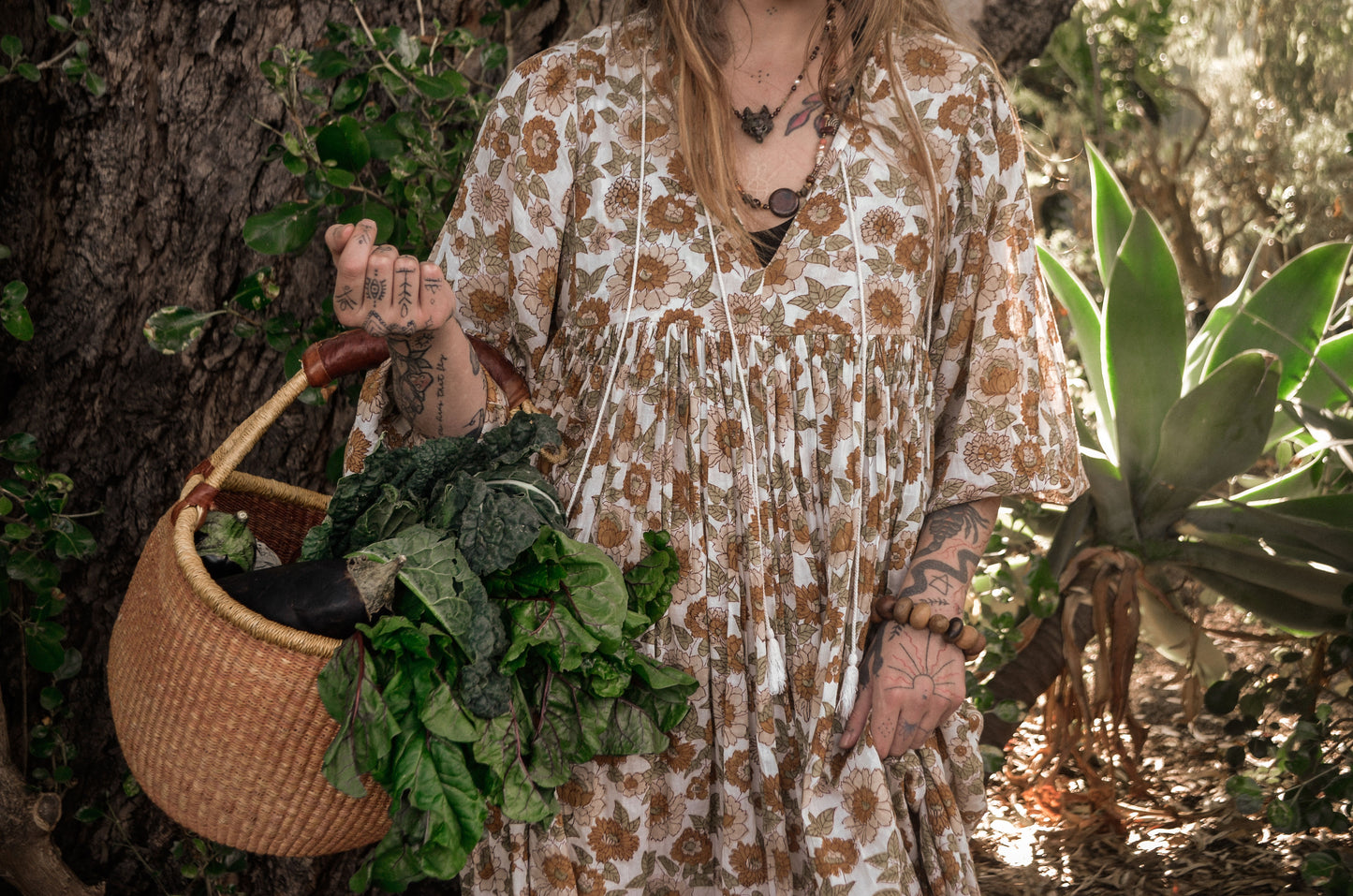 Dahlia Midi dress - Autumn