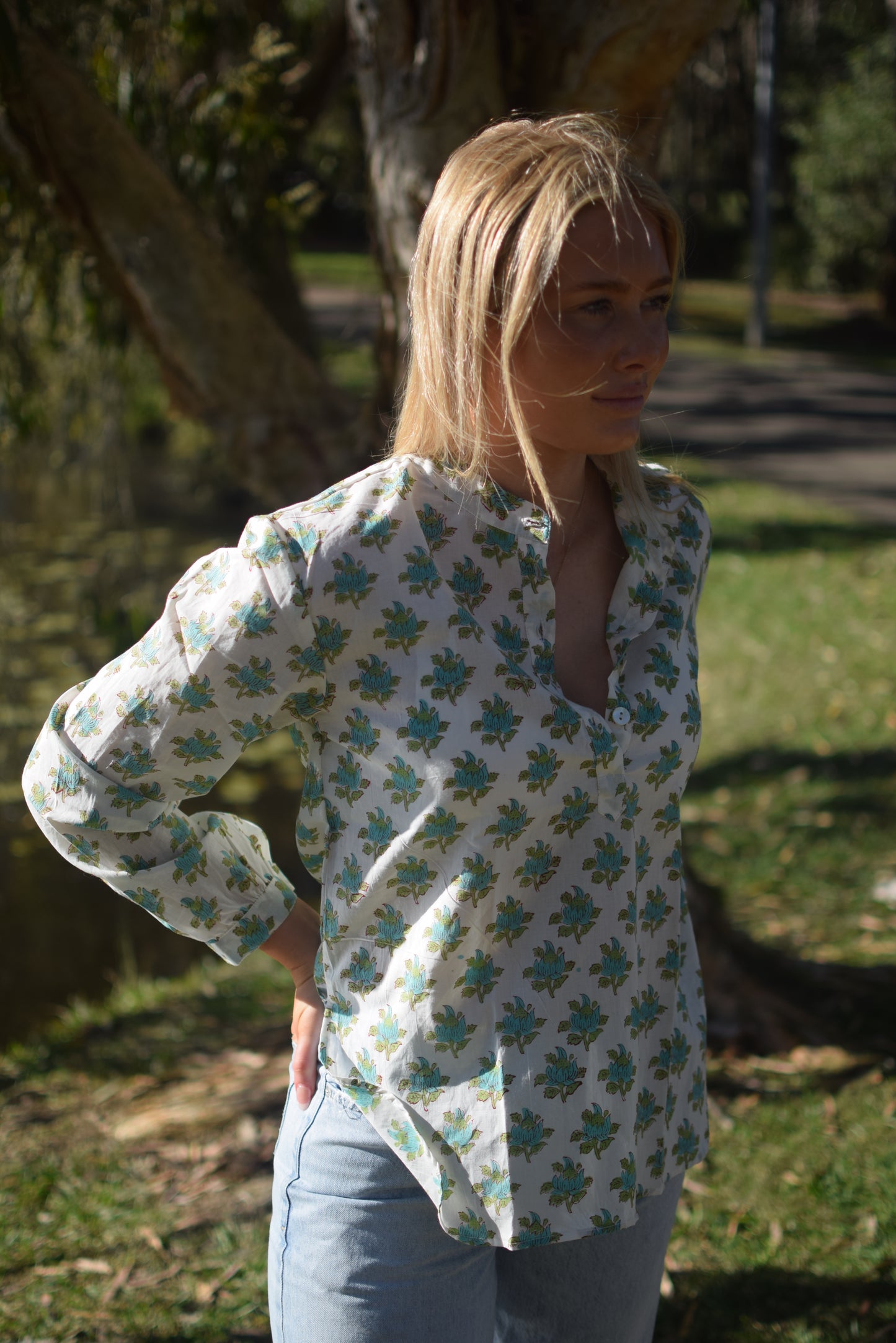 Tunic - Azul Bloom