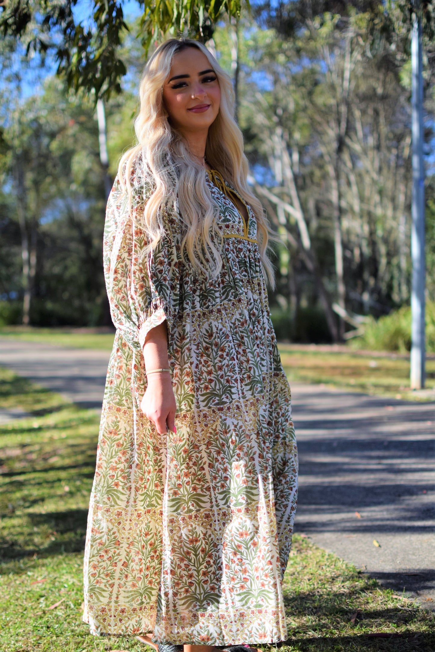 Wild Flower - Midi Dress