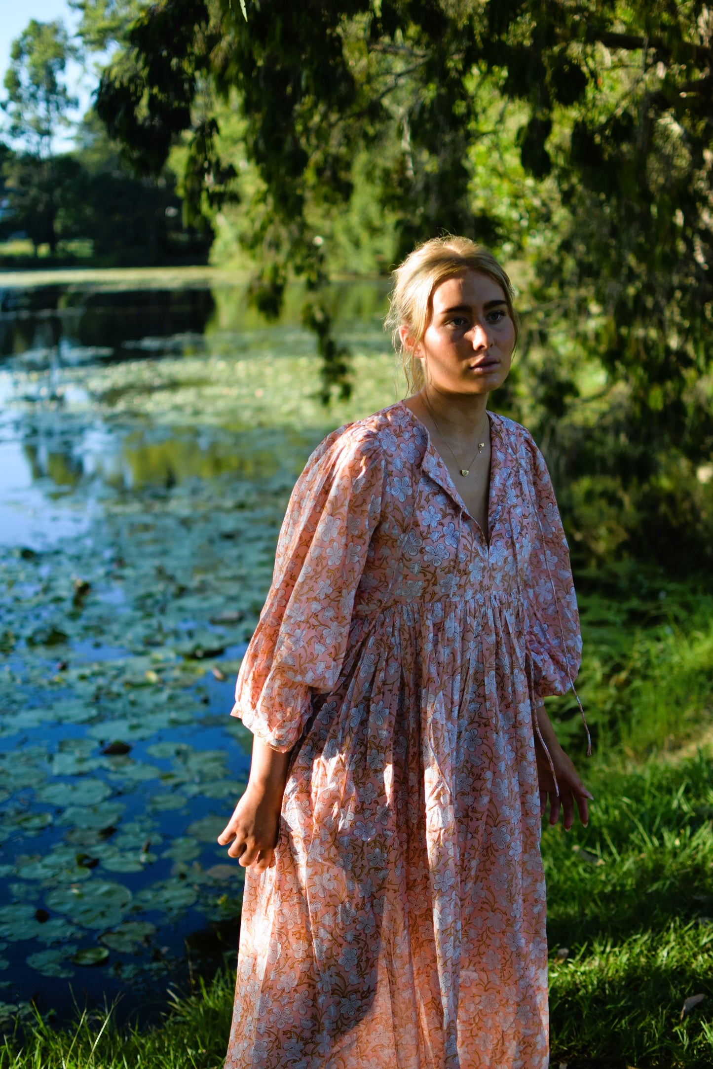 Frida Maxi Dress - Peach Dream