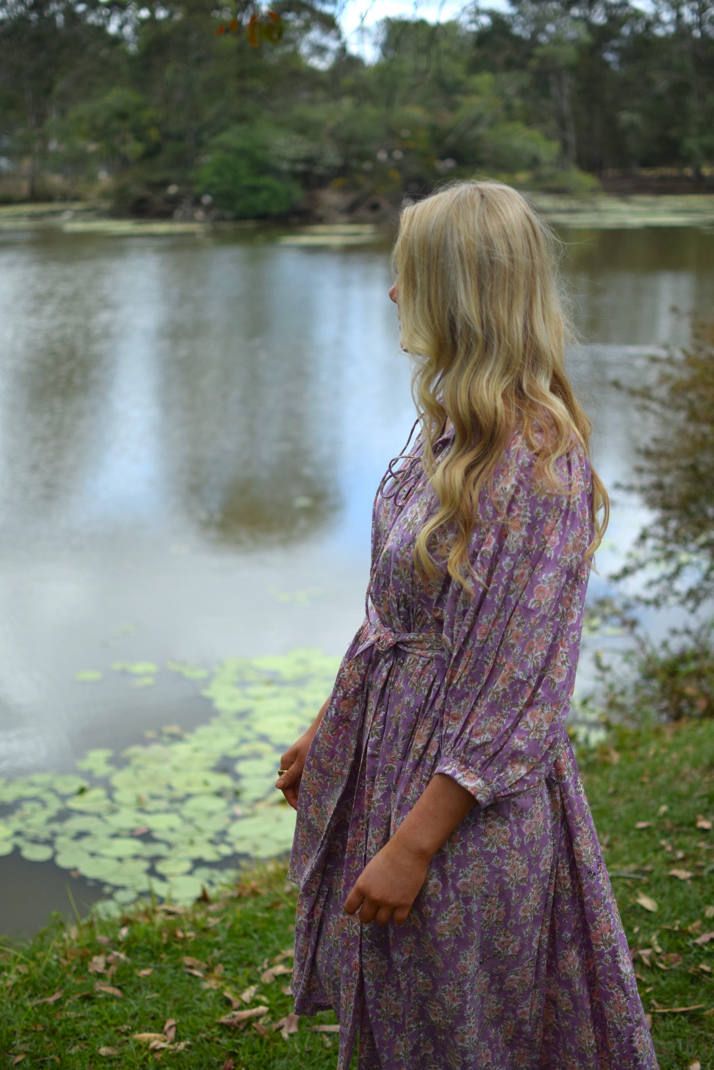 Frida Midi Dress - Amaranth