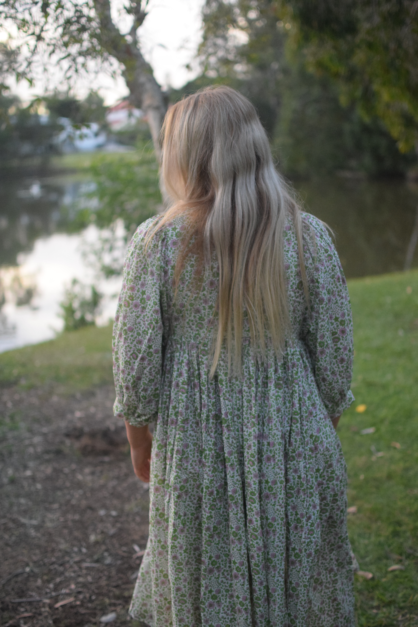 Pretty Midi Dress - Green