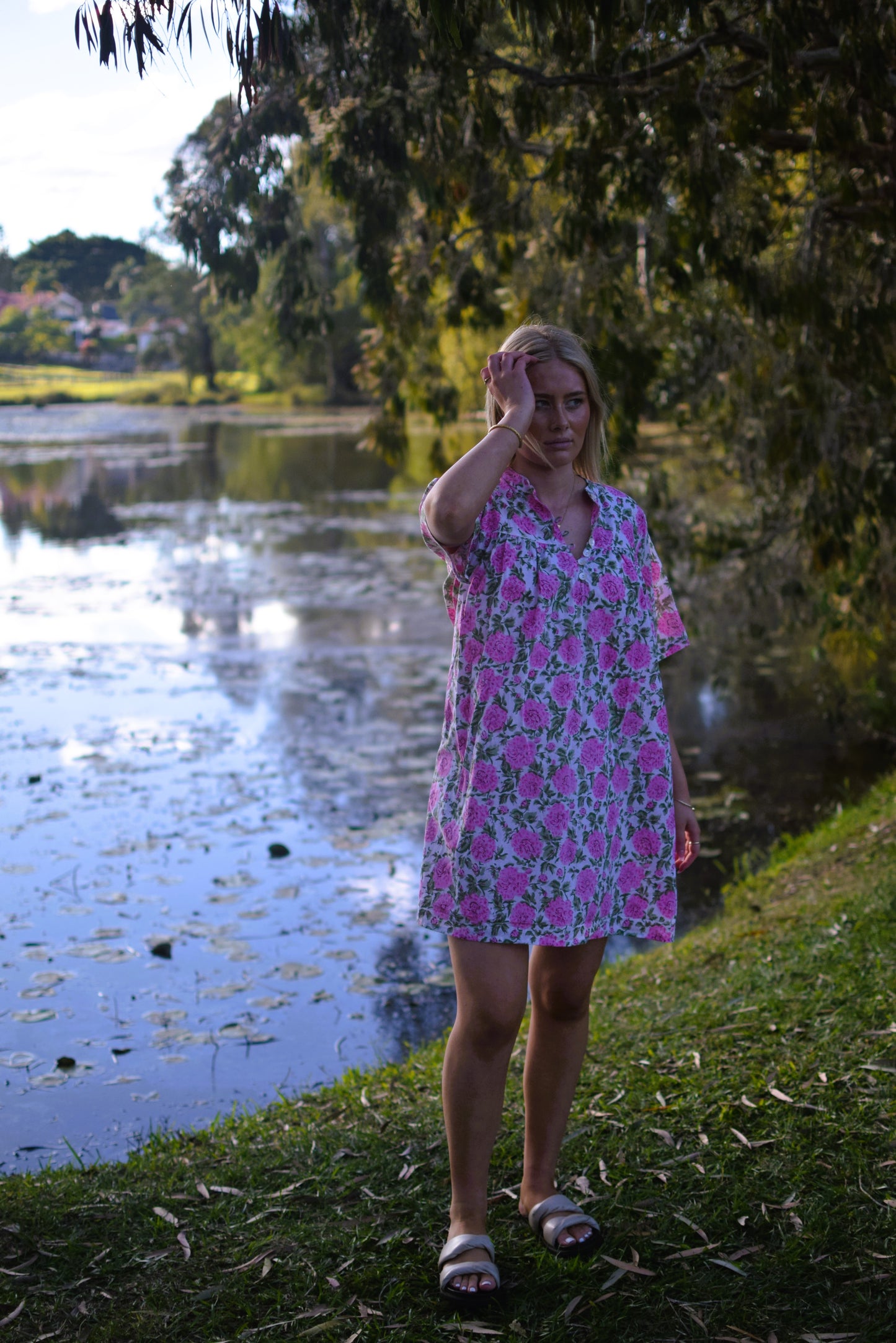 Mia Mini dress - Pinky