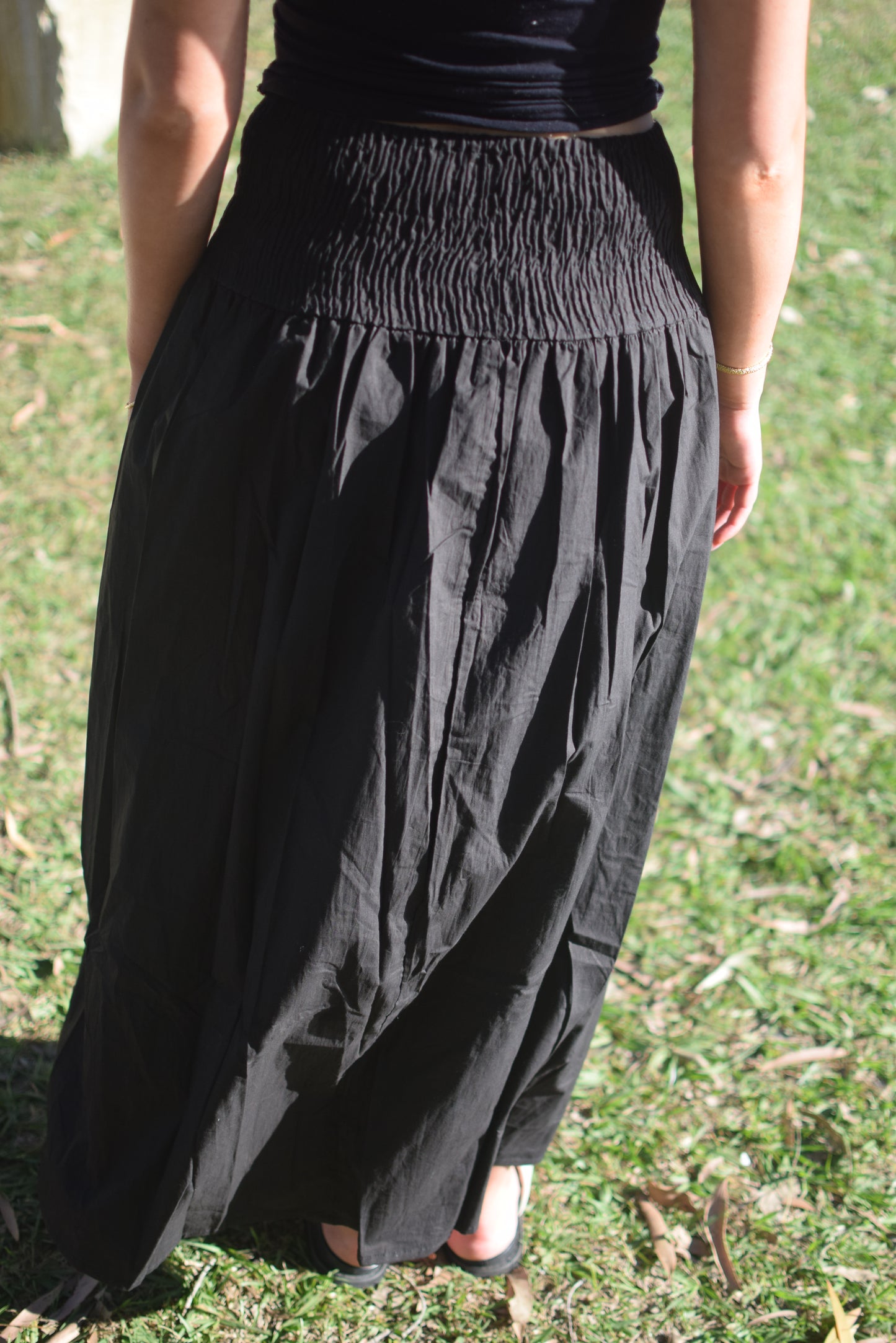 Nomad Maxi Skirt- Noir