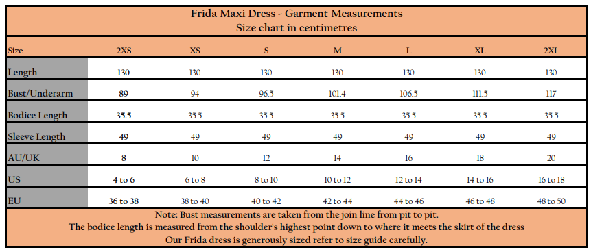 Frida Maxi Dress - Festival