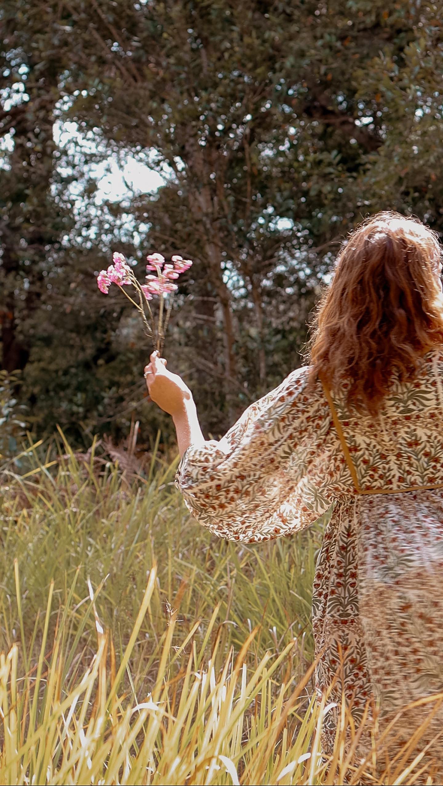 Wild Flower - Midi Dress