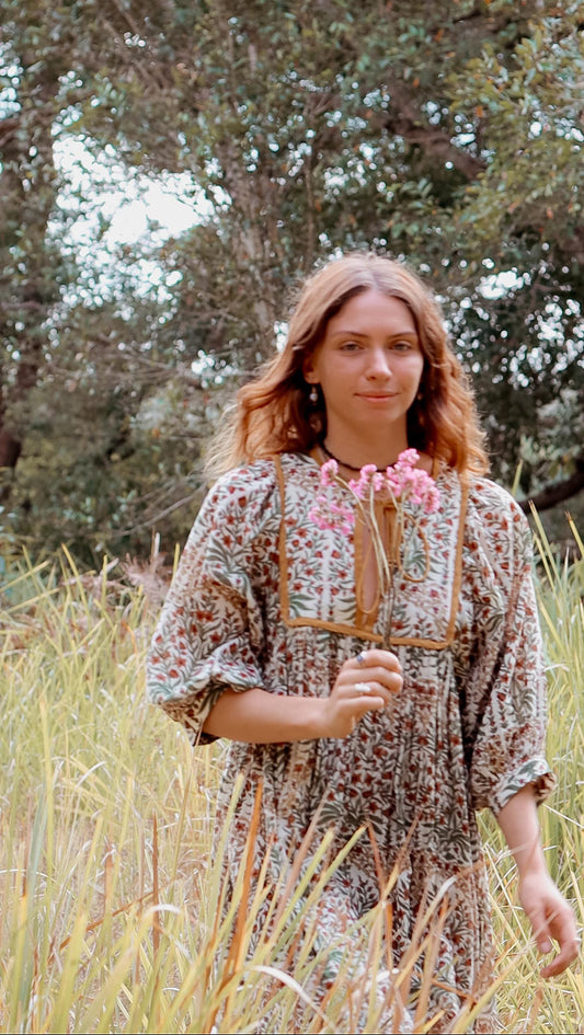 Wild Flower - Midi Dress