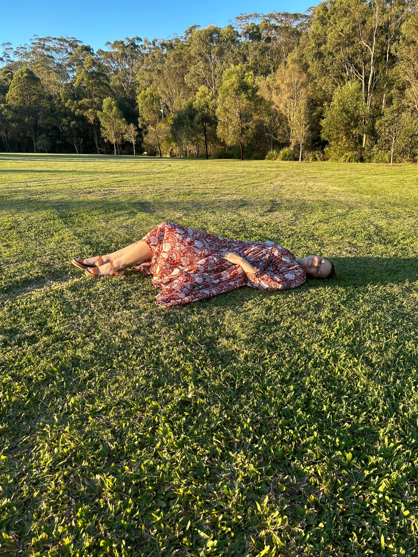 Priya Midi dress - Cinnamon