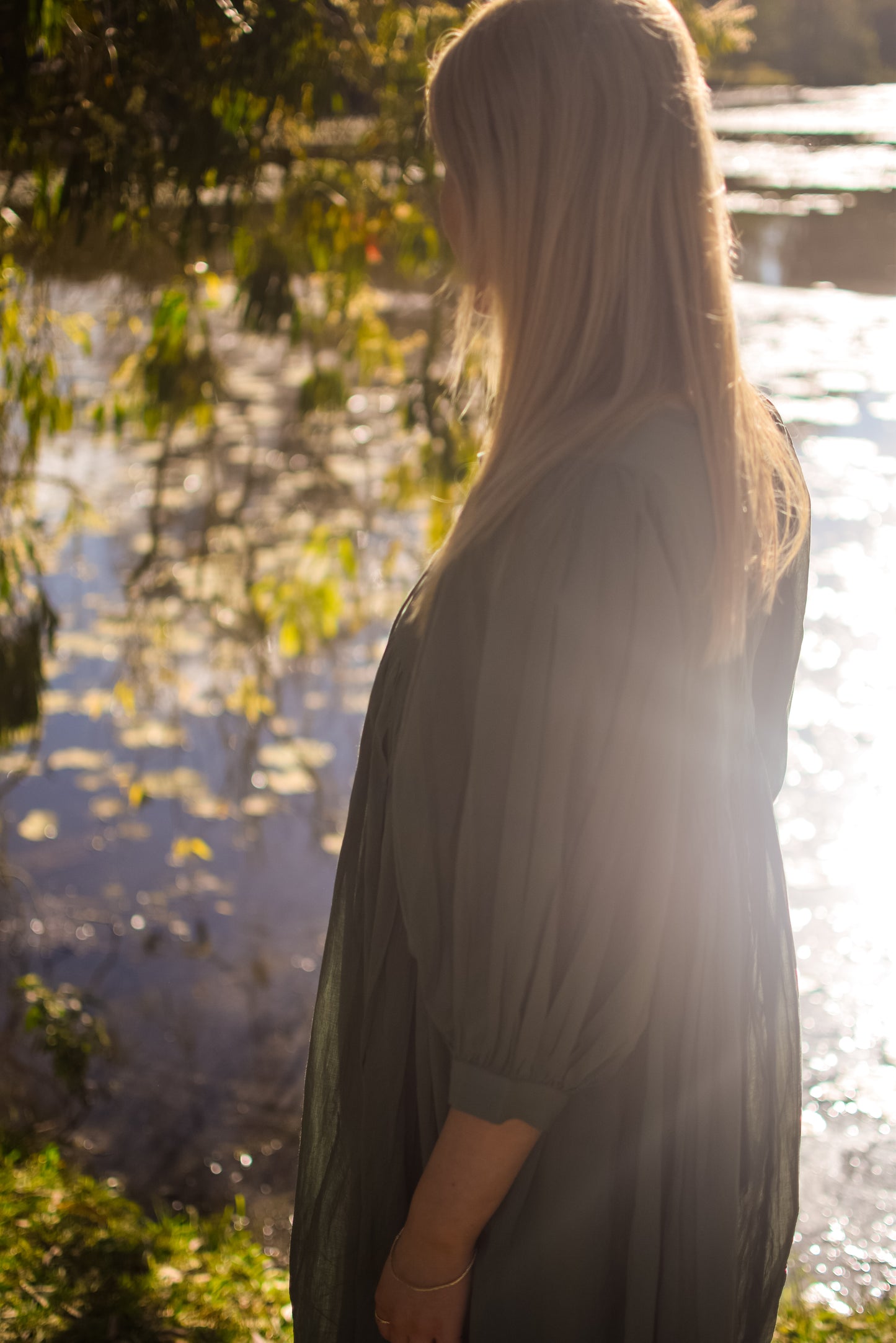 Lani Midi Dress - Sagewood