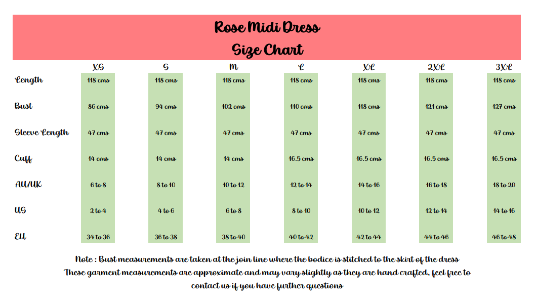 Rose Midi Dress - White